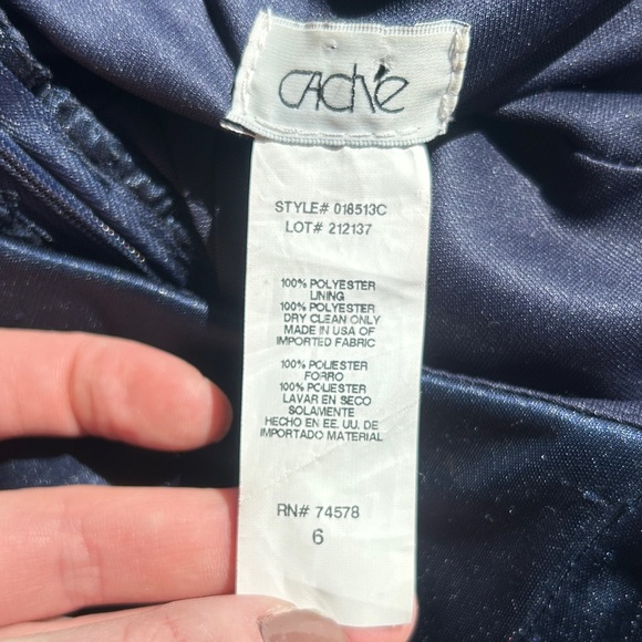 Y2K CACHE Babydoll Halter Bubble Hem Satin Open Back Dress Glam Formal Party | 6 - Picture 2 of 15